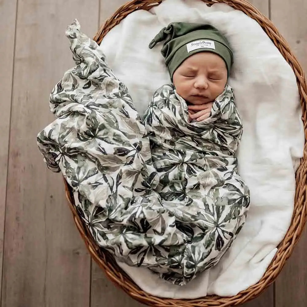 Muslin Wrap - Evergreen