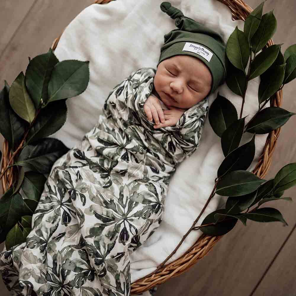 Muslin Wrap - Evergreen