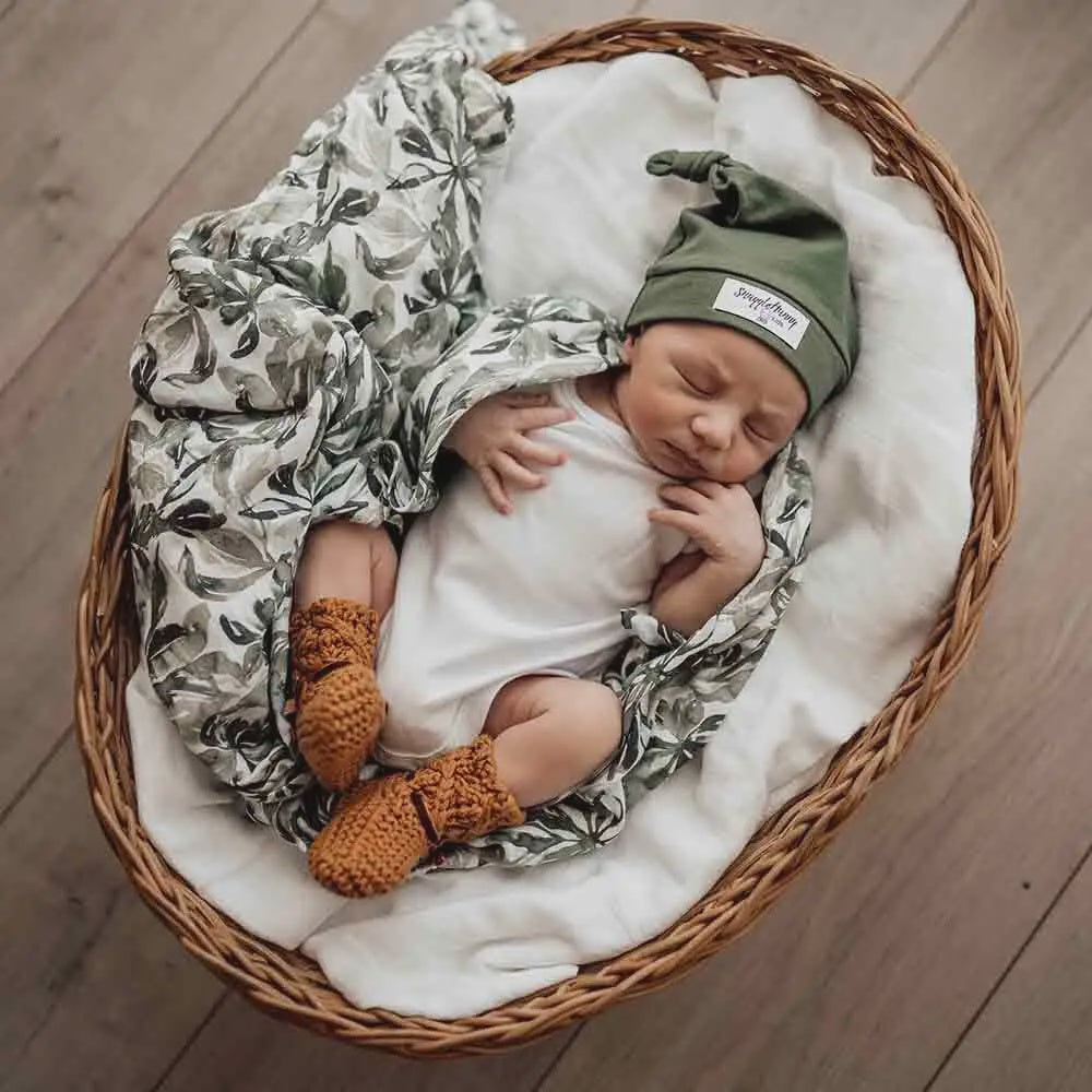 Muslin Wrap - Evergreen