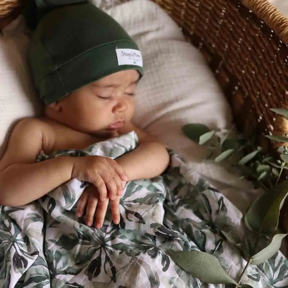 Muslin Wrap - Evergreen