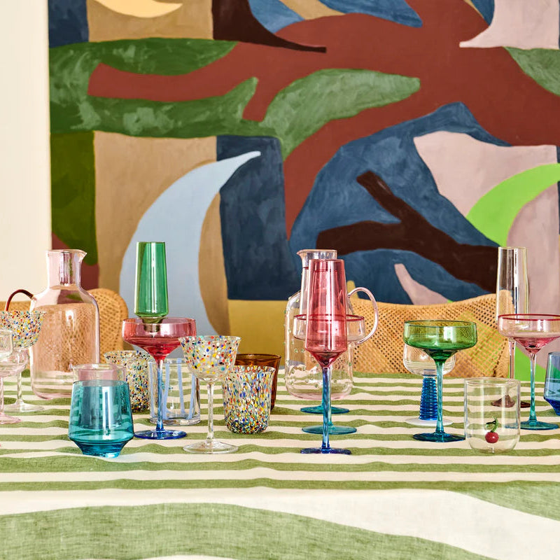 Pistachio Crush Tumbler Glass - set of 2