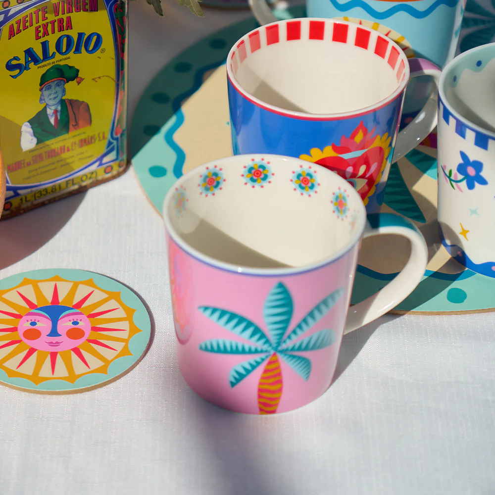 Fiesta Coffee Cups