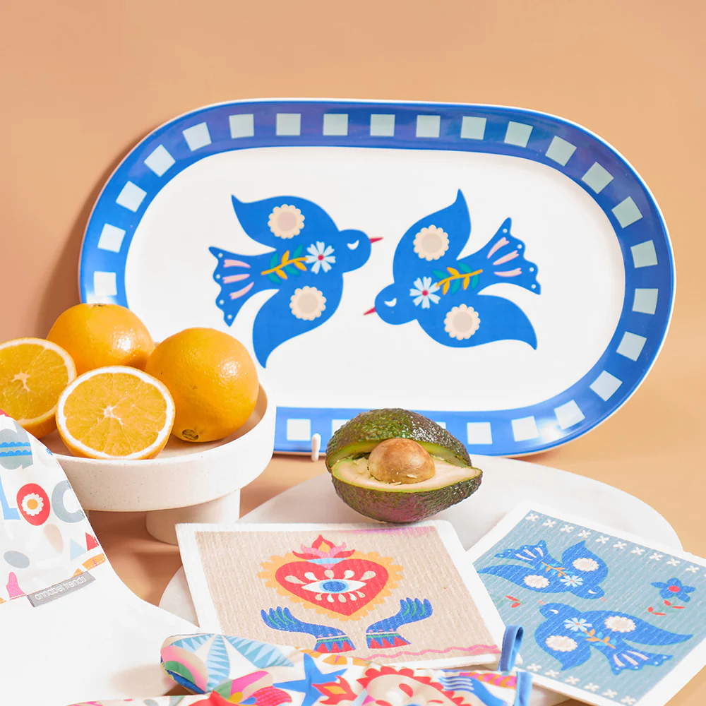 Serving Platter - Fiesta Bird