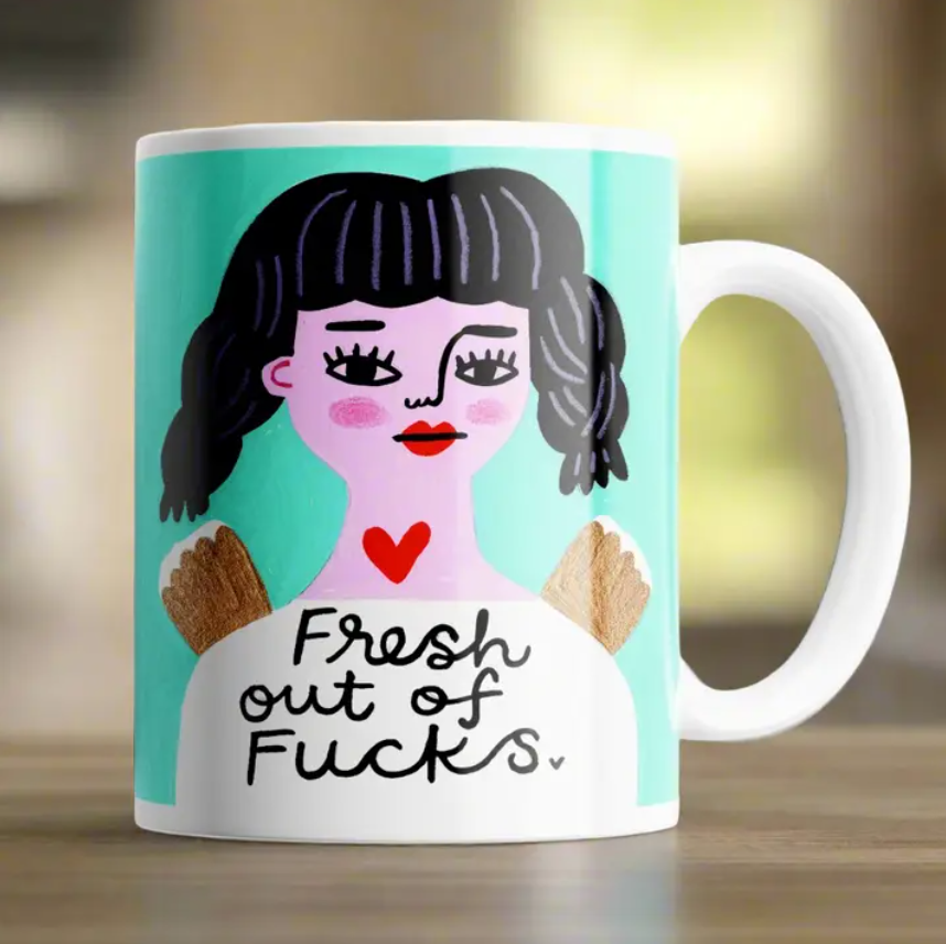 Mug - Fresh Out of Fucks