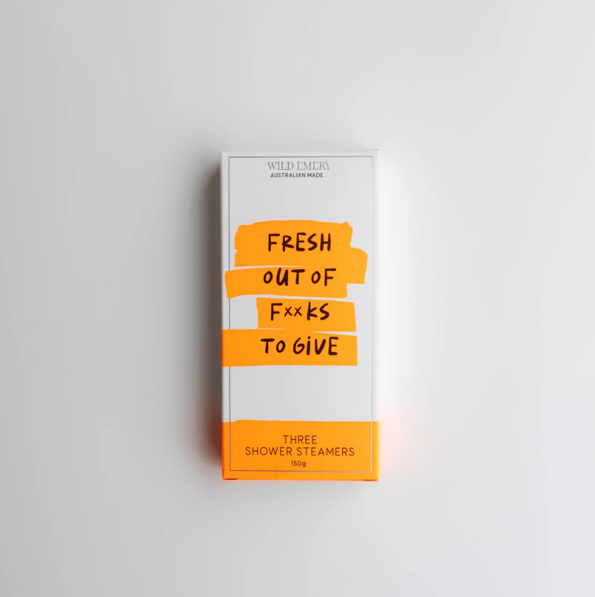 Shower Steamer - Fresh Out of F*cks (3 Pack)