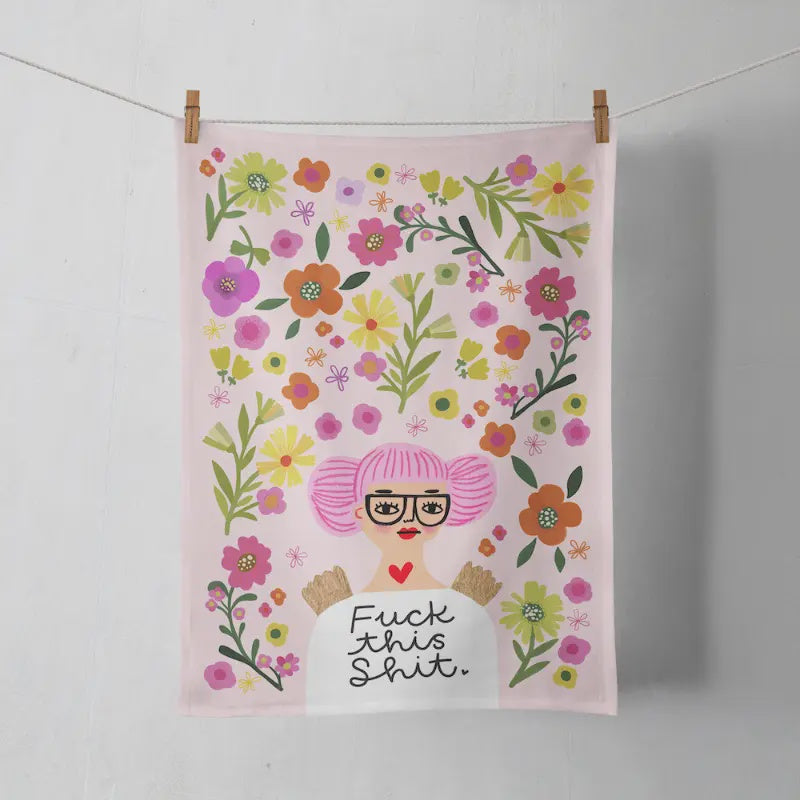 Tea Towel - Fuck This Shit