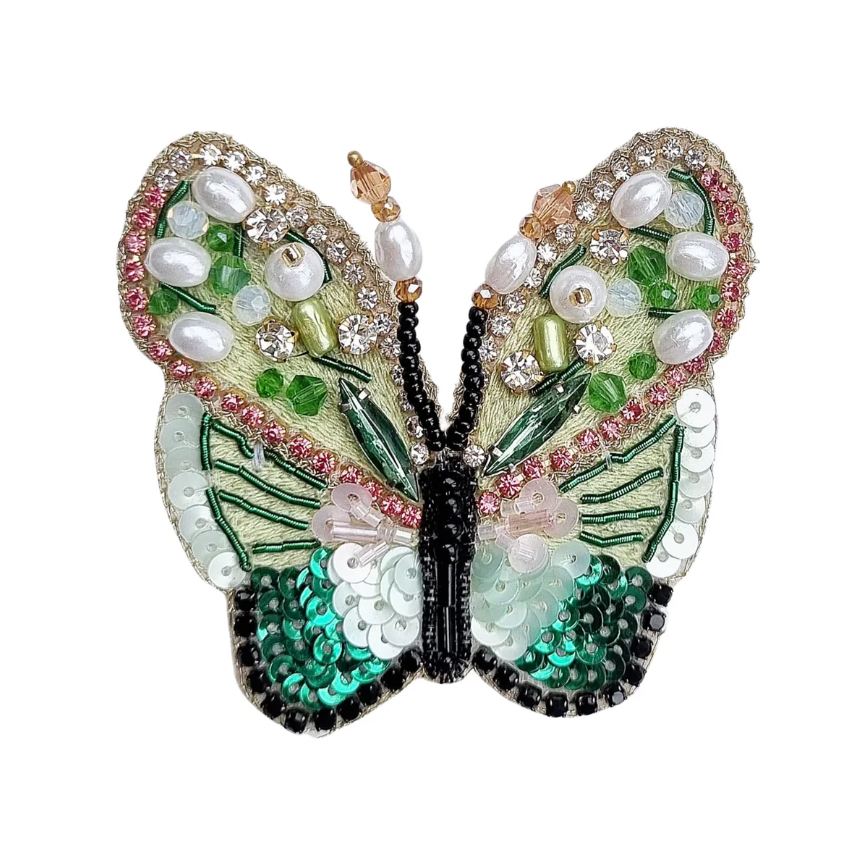 Beaded Brooch