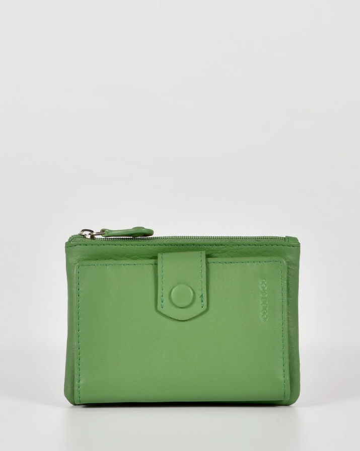 Collins RFID Safe Compact Leather Wallet