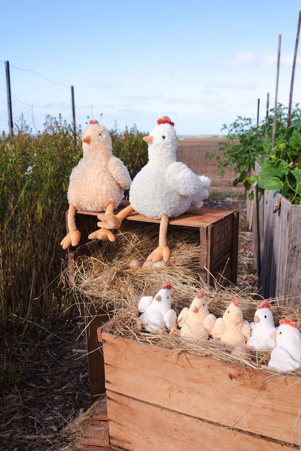 Harriet the Hen Rattle - Honey