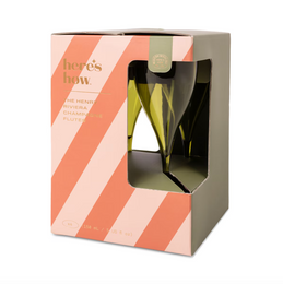 The Henry Champagne Glasses - Olive - set of 4