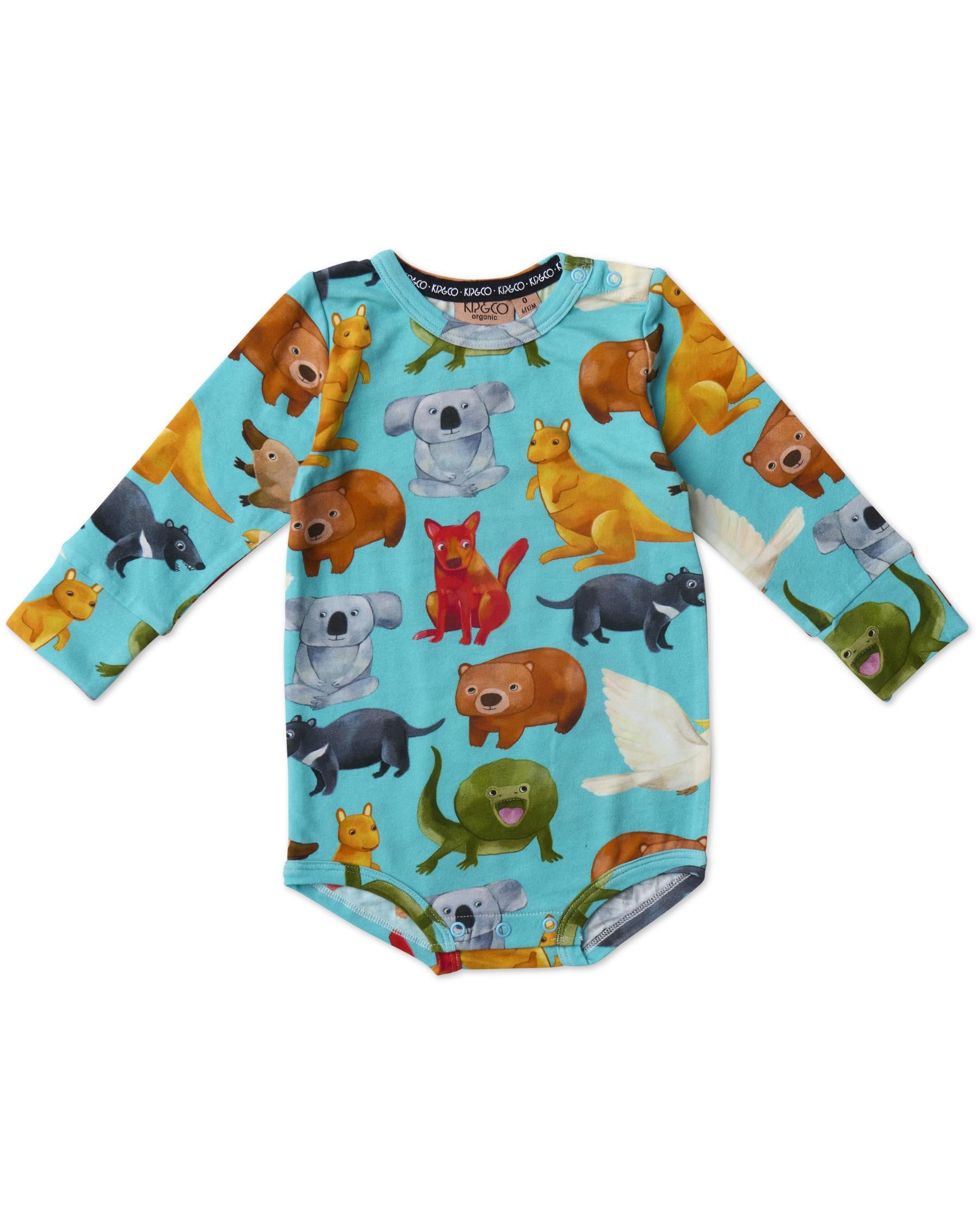 Long Sleeve Romper - Home Among The Gum Trees