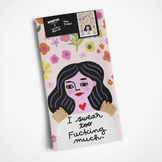 Tea Towel - I Swear Too Fucking Much