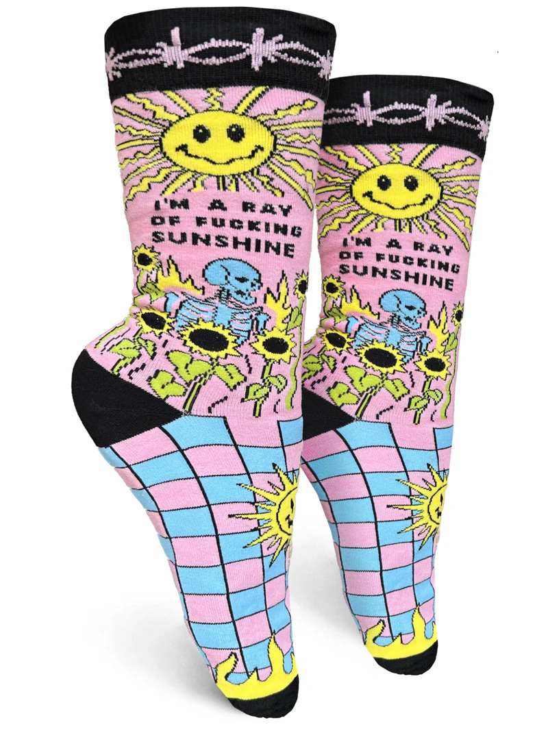 Women's Socks - Ray Of Fucking Sunshine