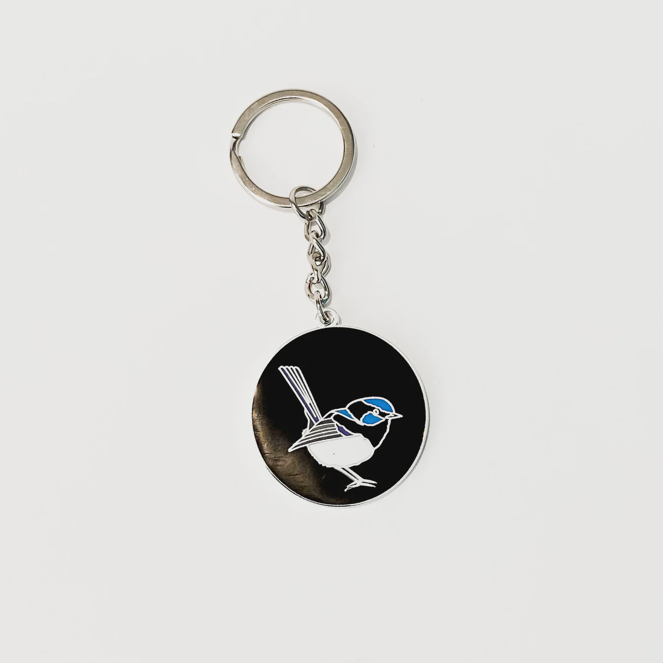 Superb Fairy Wren Keyring