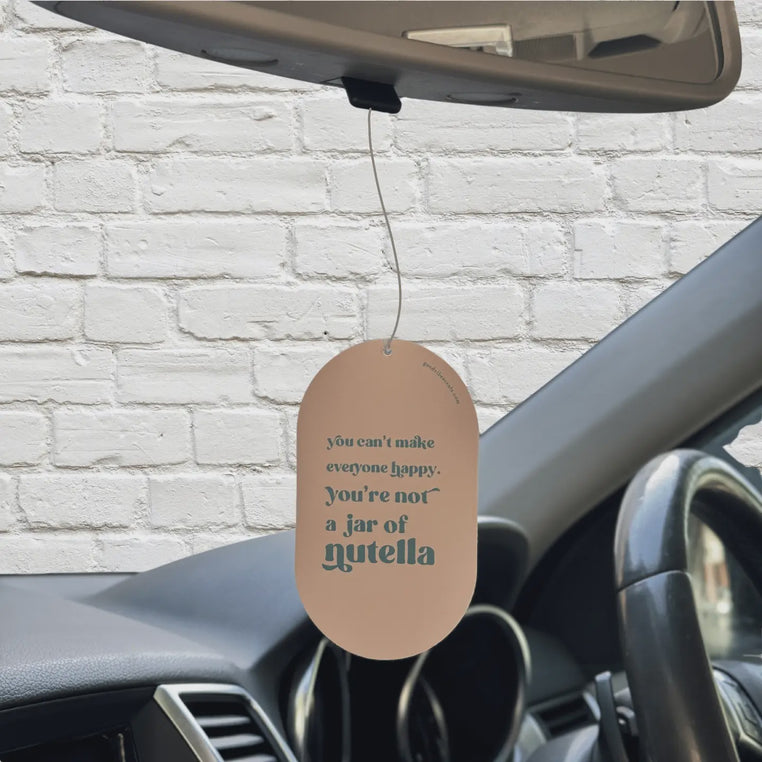 Car Air Freshener - Jar of Nutella
