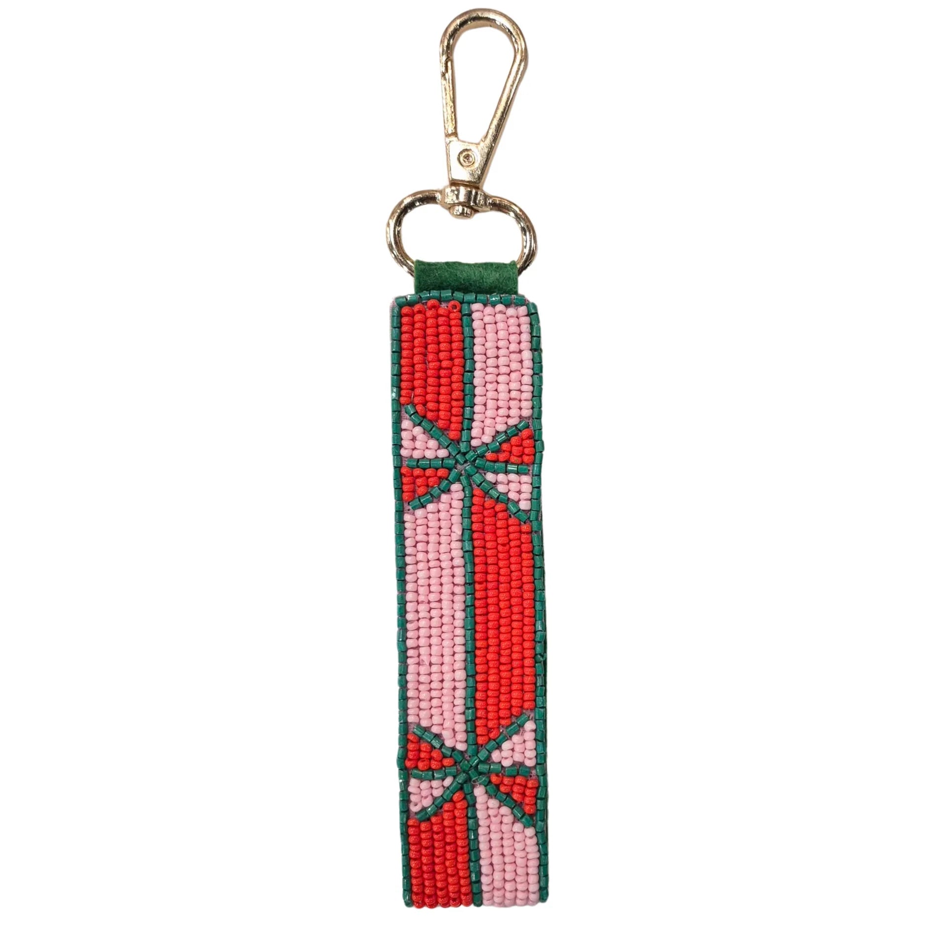 Beaded Key Chain - Ciao Bella Green