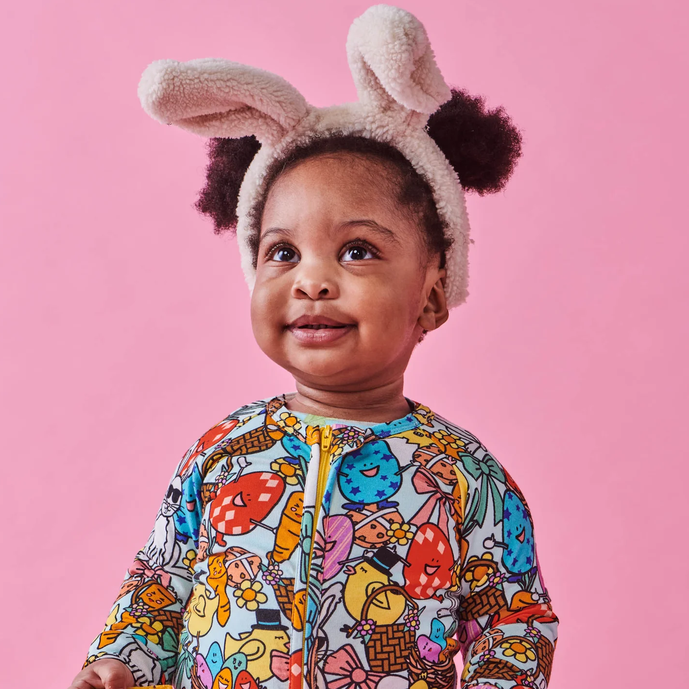 Easter Parade - Long Sleeve Zip Romper