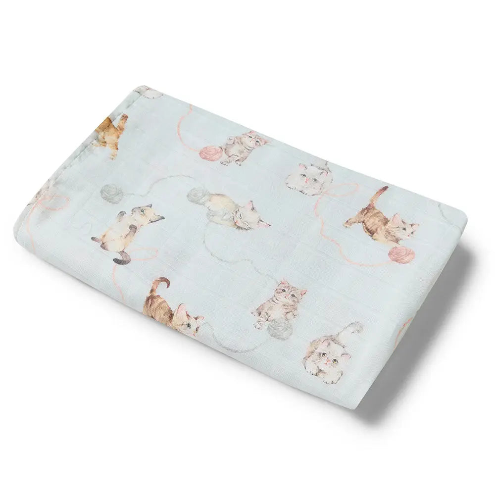Muslin Wrap - Kittens