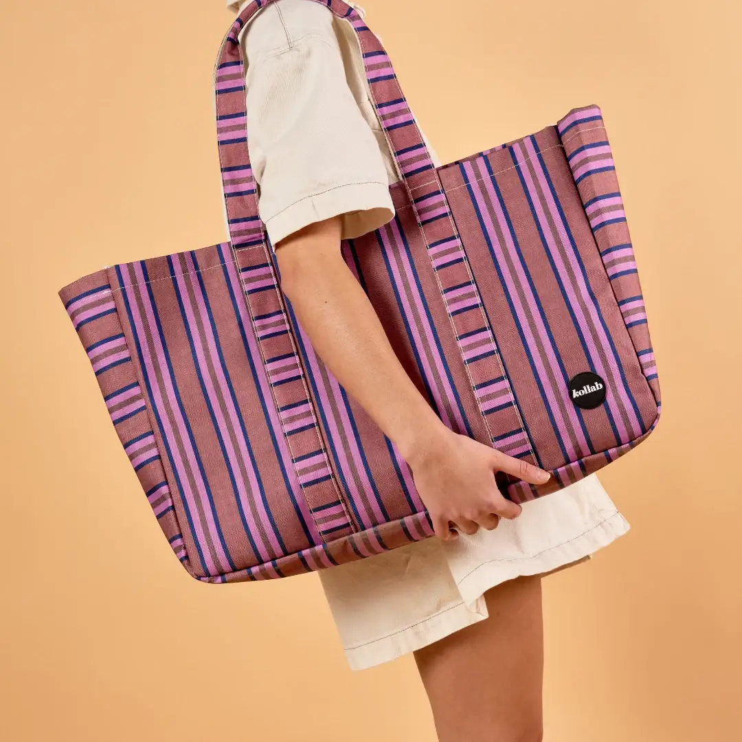 Carryall Cargo Bag - Mulberry Lines