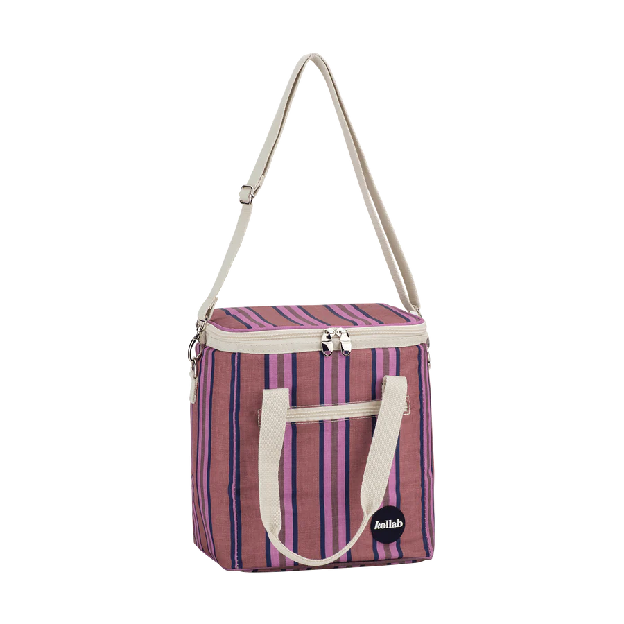 Mini Cooler - Mulberry Lines