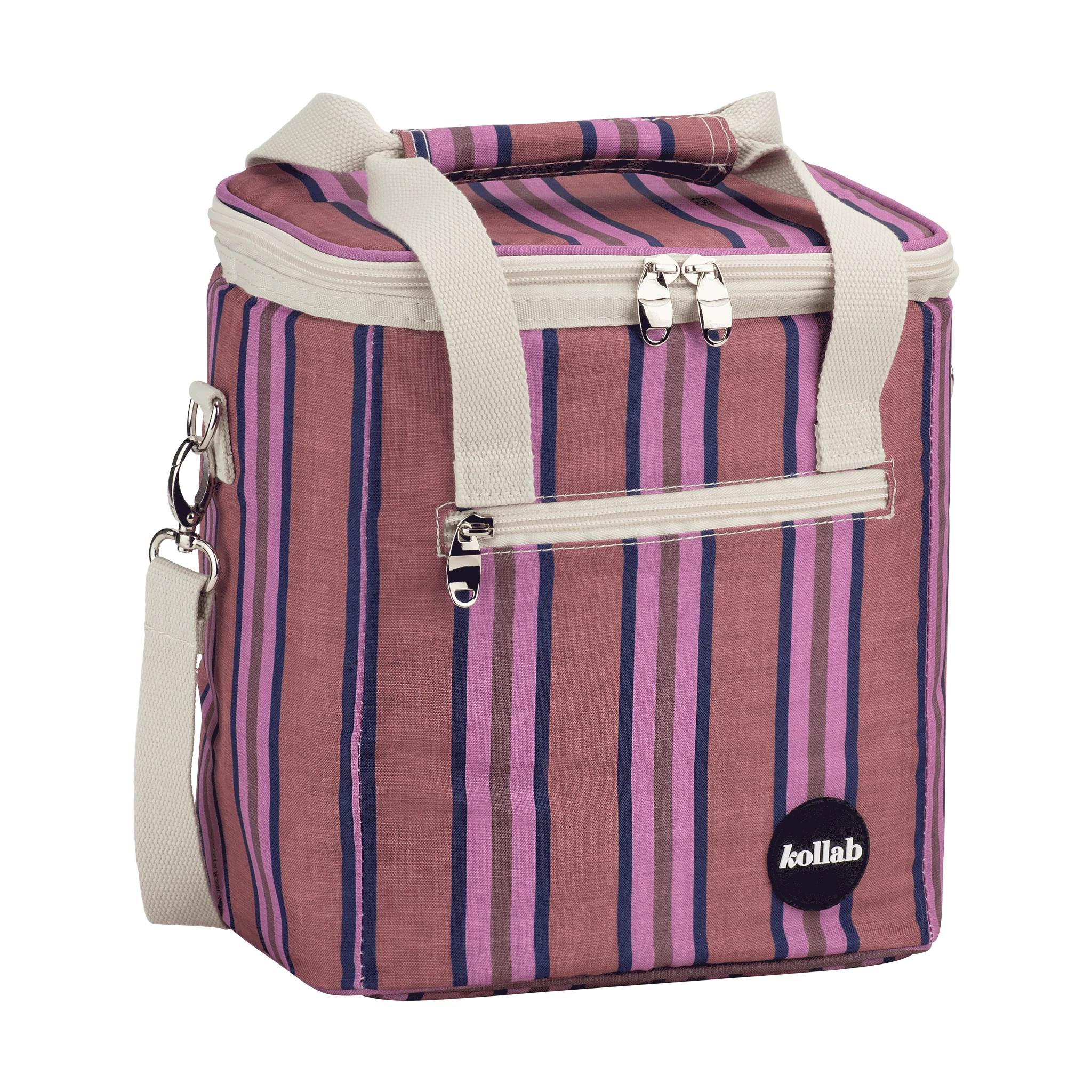 Mini Cooler - Mulberry Lines