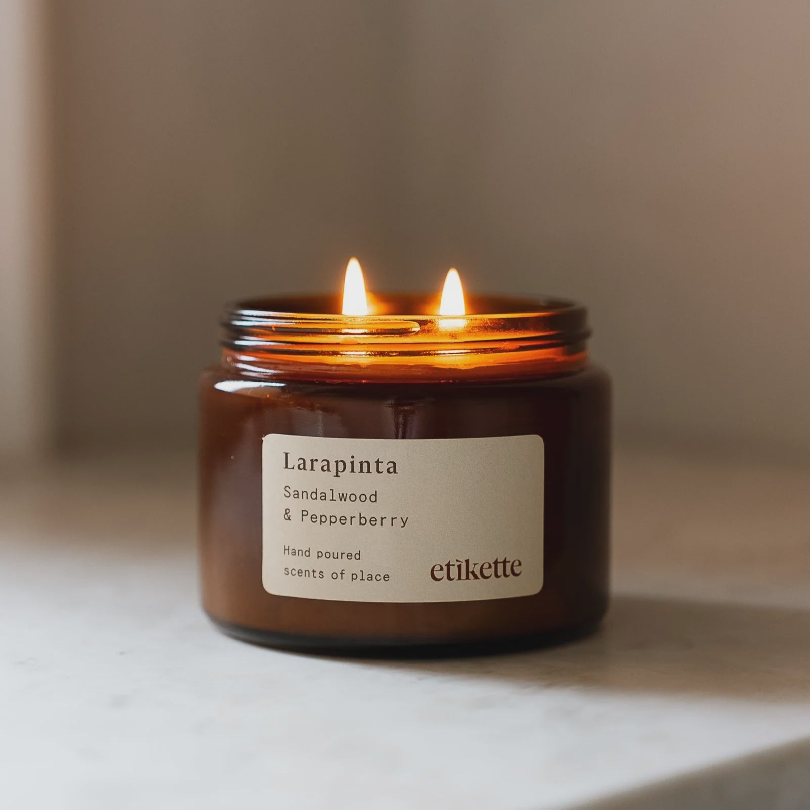 Larapinta in Sandalwood Candle