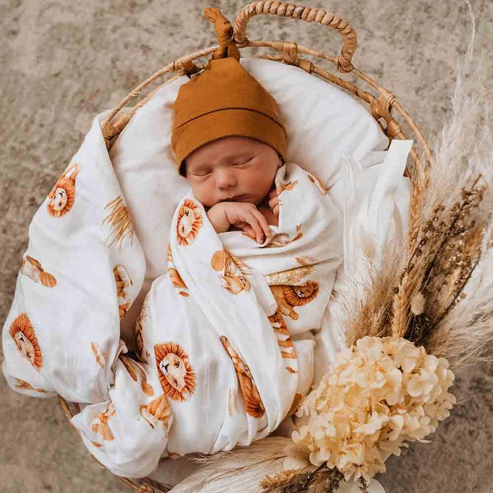 Muslin Wrap - Lion