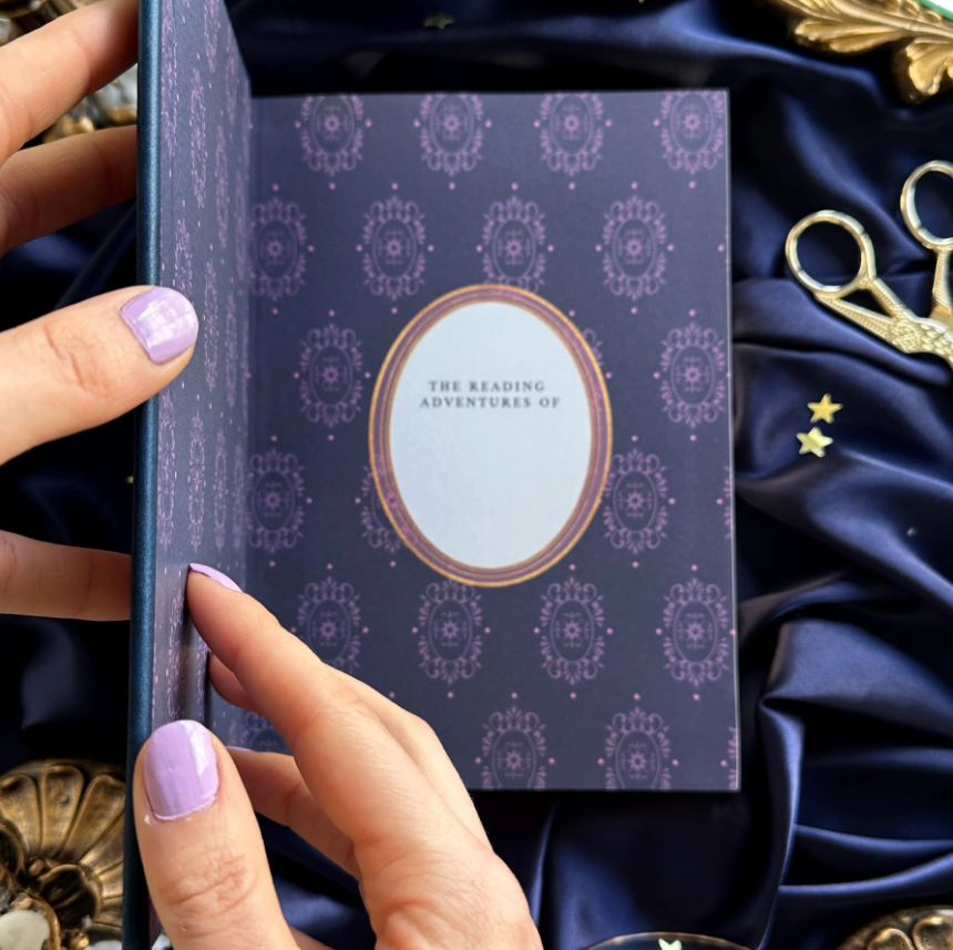 Literati Notebook - Royal Blue - Blank Paper