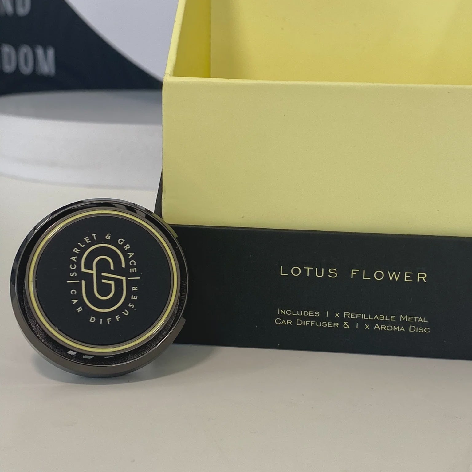 Car Diffuser - Lotus Flower