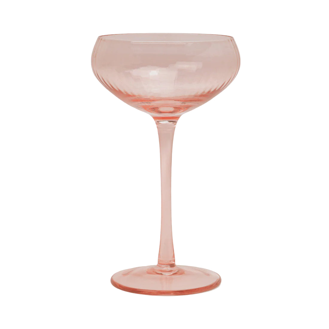 The Lou Coupe Glass - Blush (Set of 2)