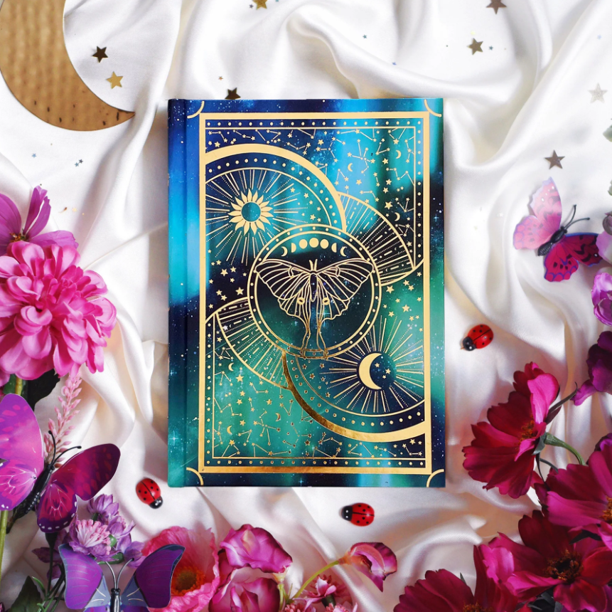 Luna Moth Journal - Blank Paper