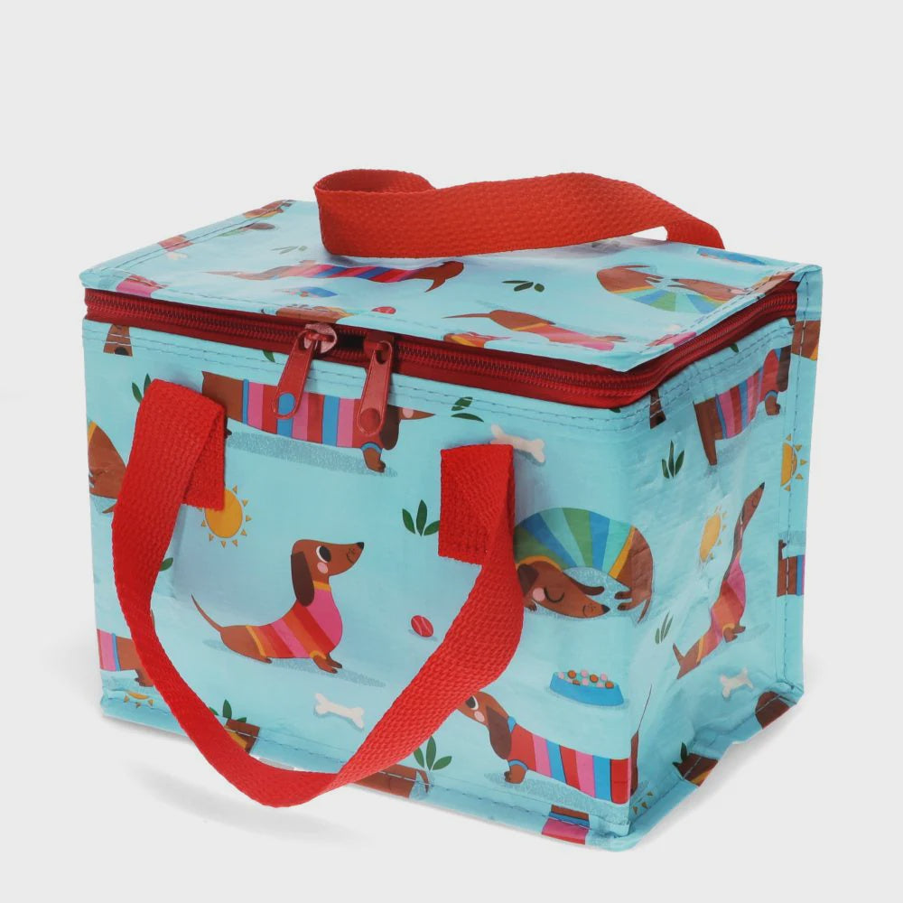 Lunch Bag - Sausage Dog Blue