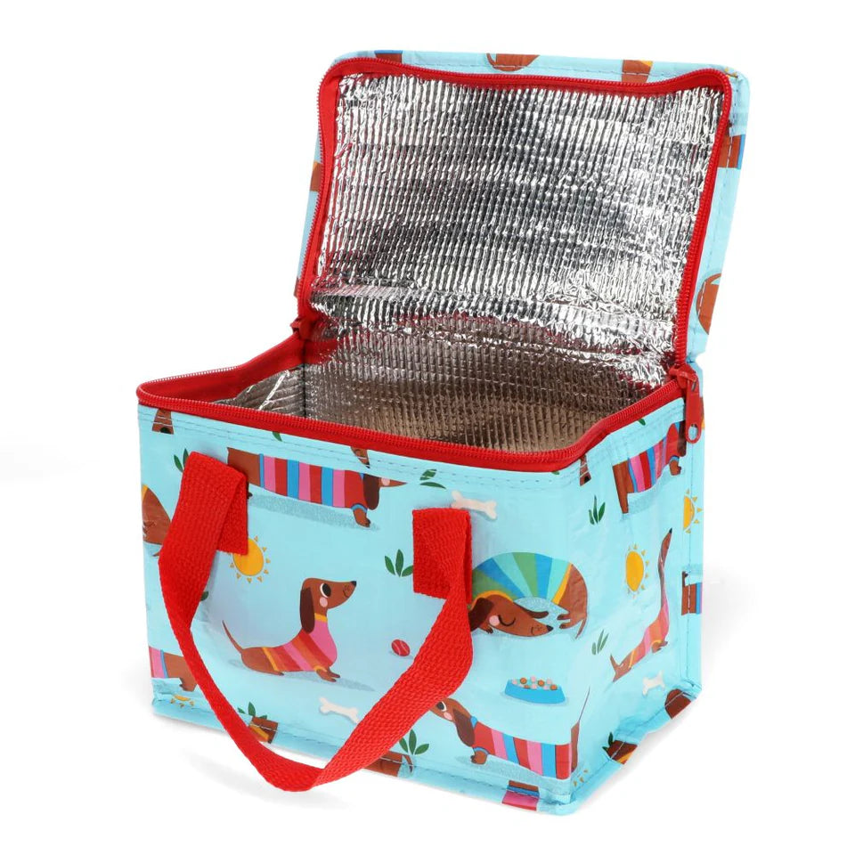 Lunch Bag - Sausage Dog Blue