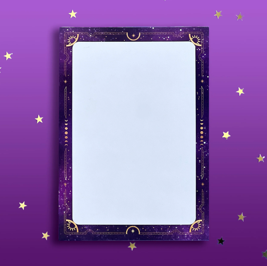 Made of Stars A5 Blank Notepad