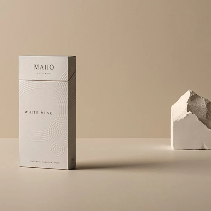 Maho Incense Sticks - White Musk – Eggplant & Poppy ~ Unique + Quirky Gifts