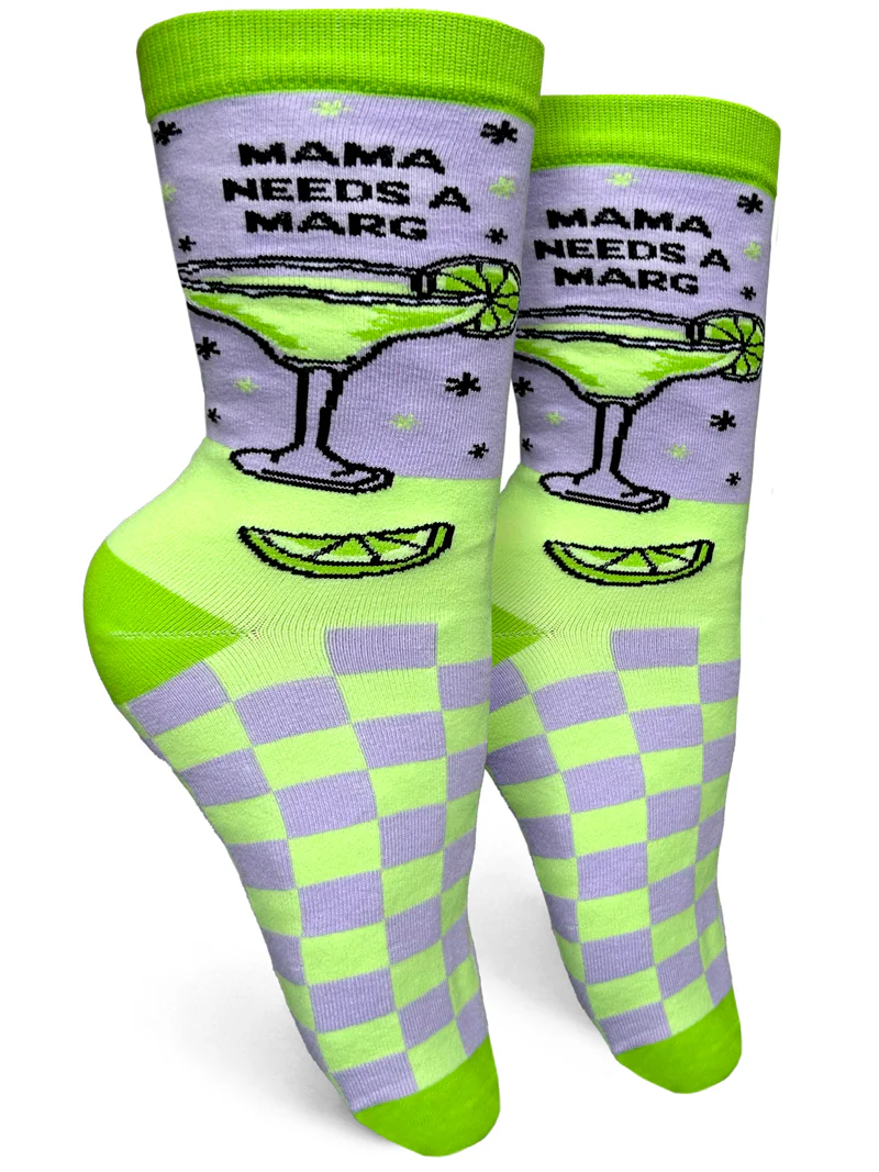 Women's Socks - Mama Needs A Marg