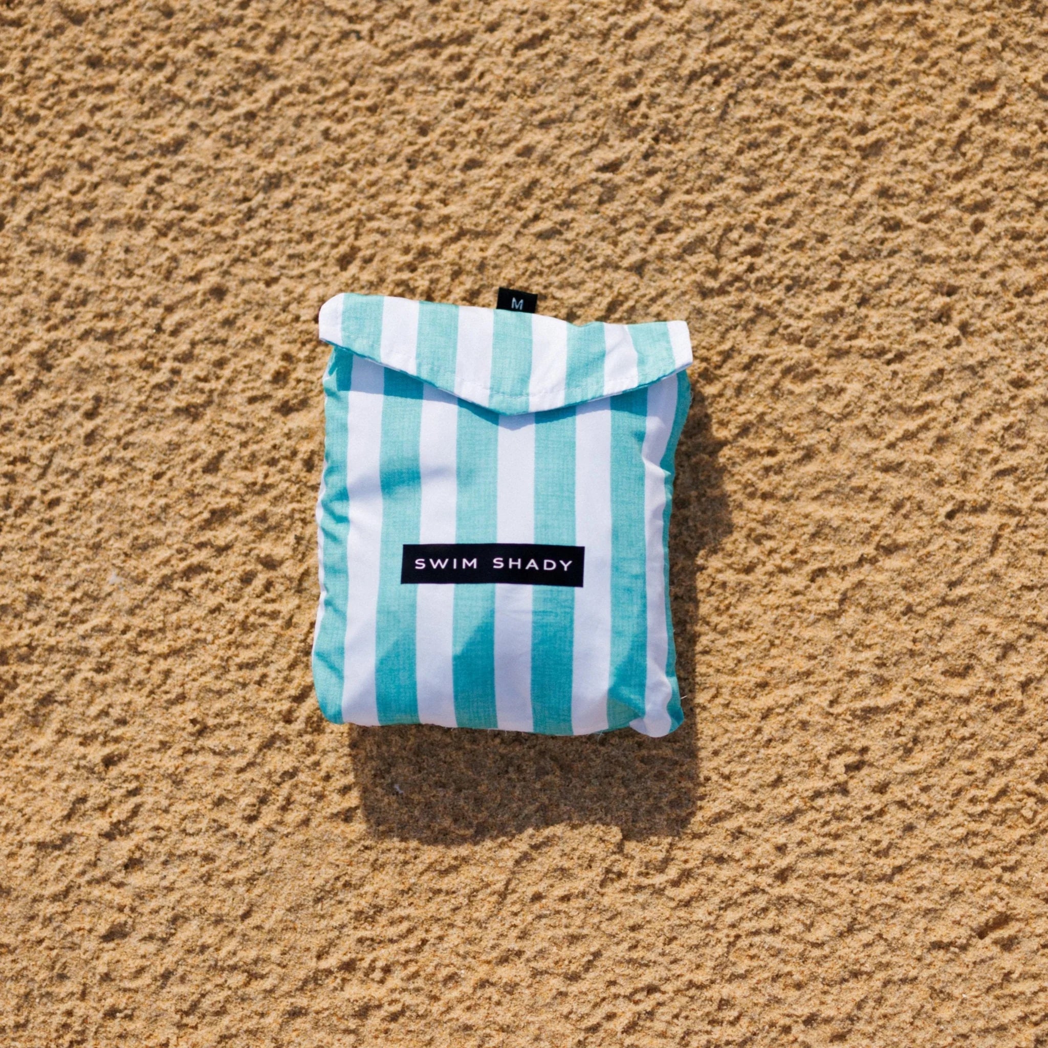 Mens Swim Shorts - Mint Flare