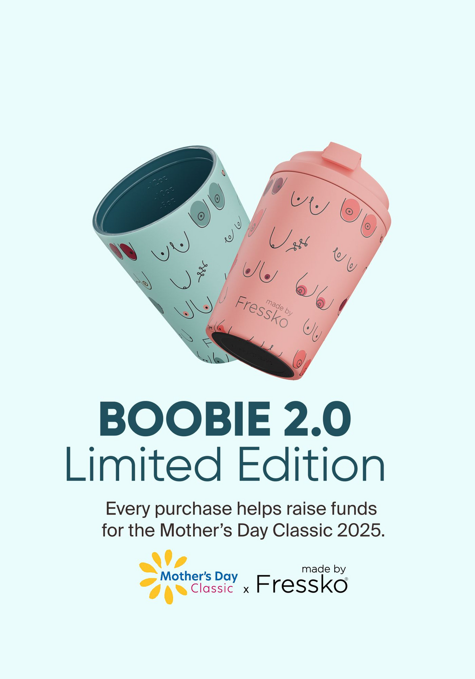 Camino Boobie Cup - 12oz Peachy