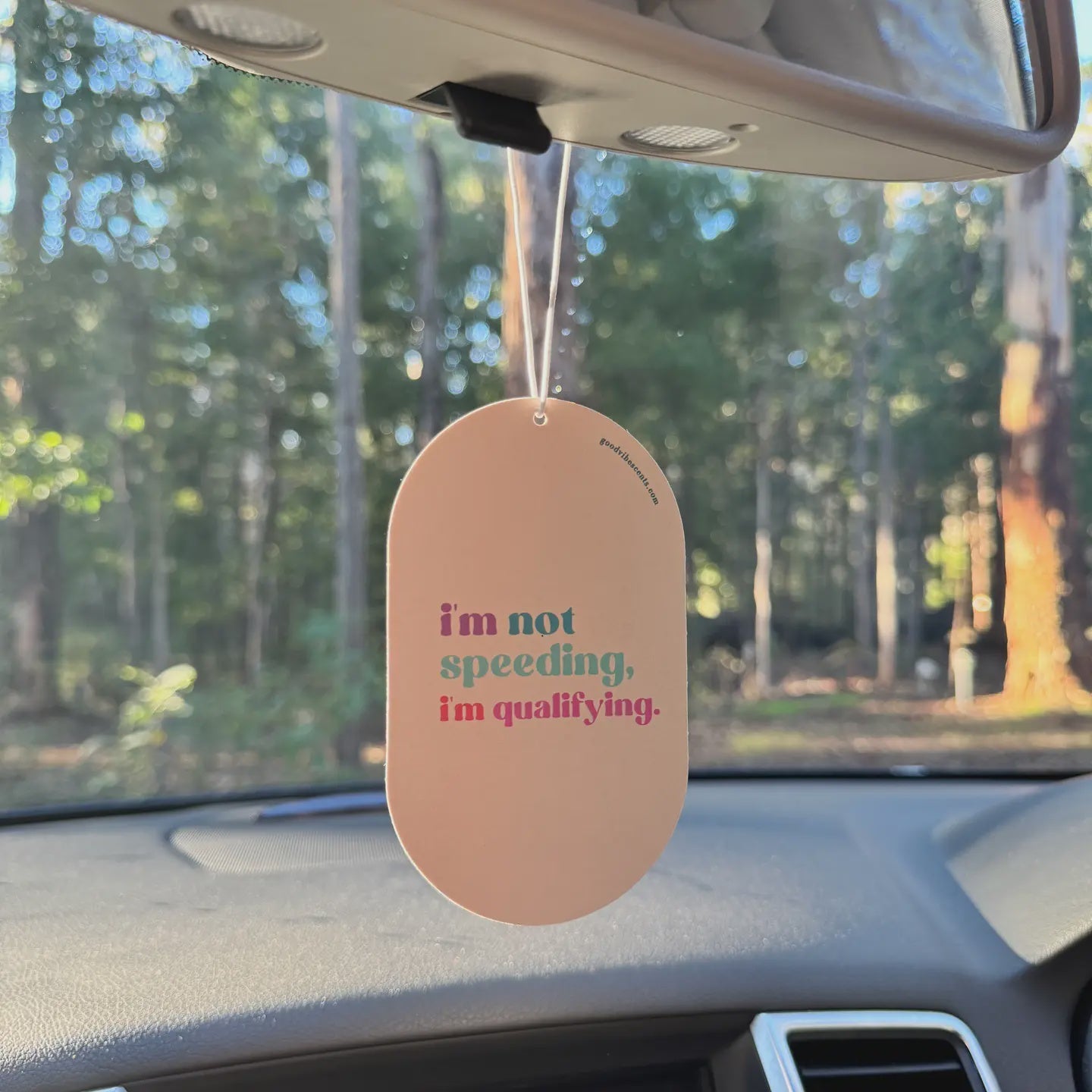 Car Air Freshener - I'm Not Speeding