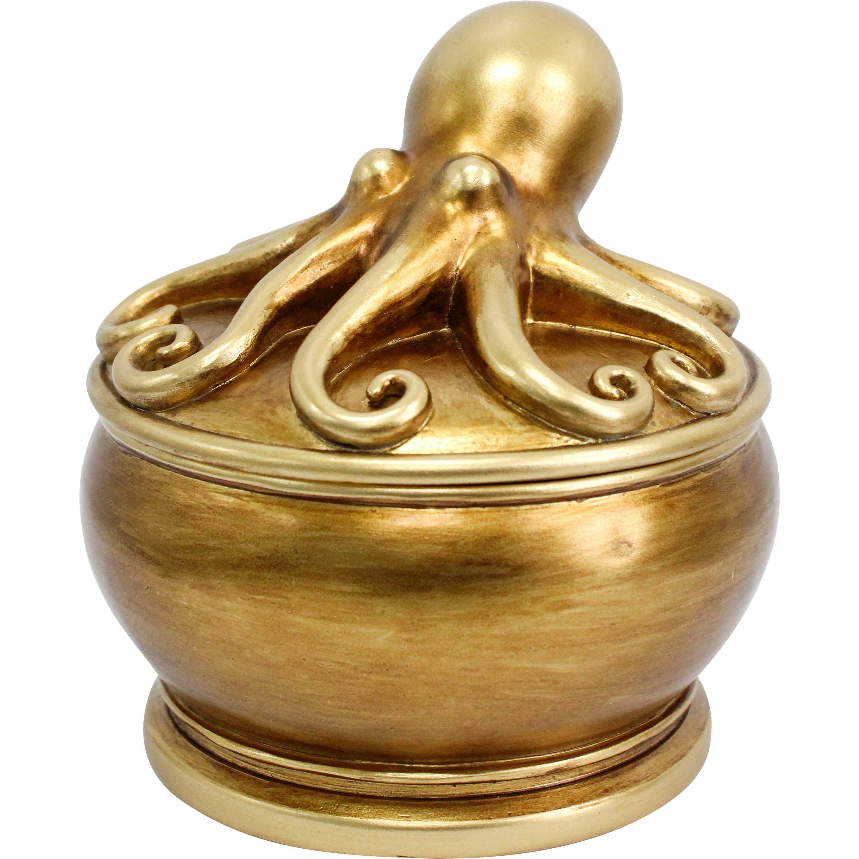 Gold Octopus Box