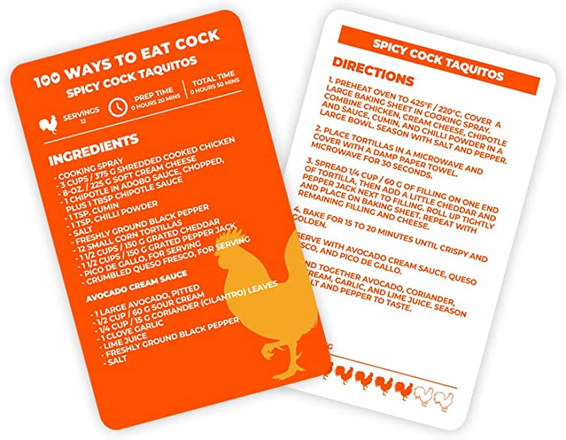 100 Ways To Eat Cock