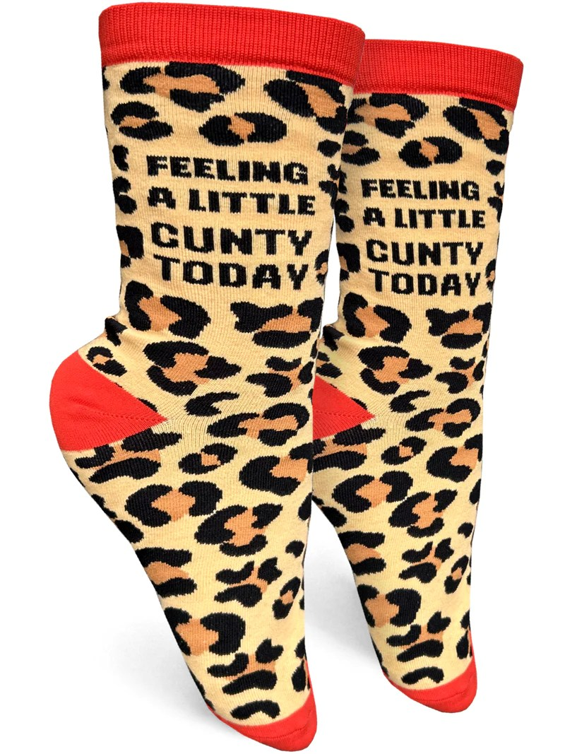 Women's Socks - Feeling A Little C*nty