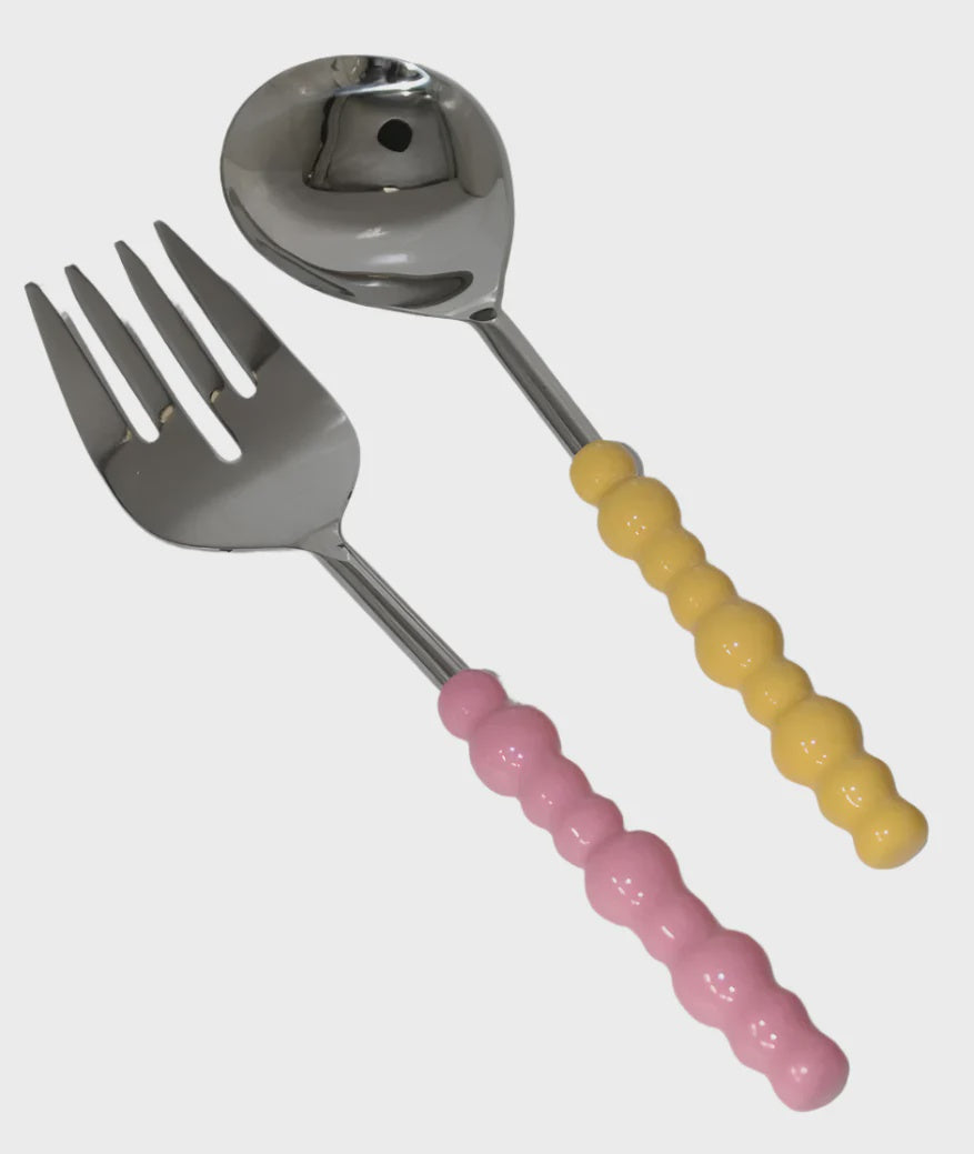 Pastel Pop Salad Servers