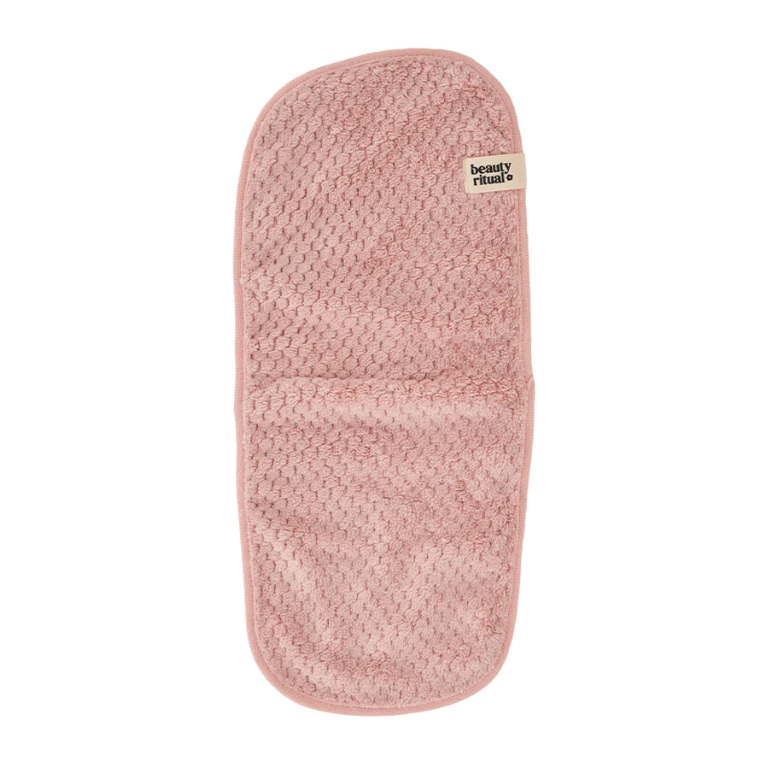 Waffle Makeup Removing Cloths - Dusty Pink