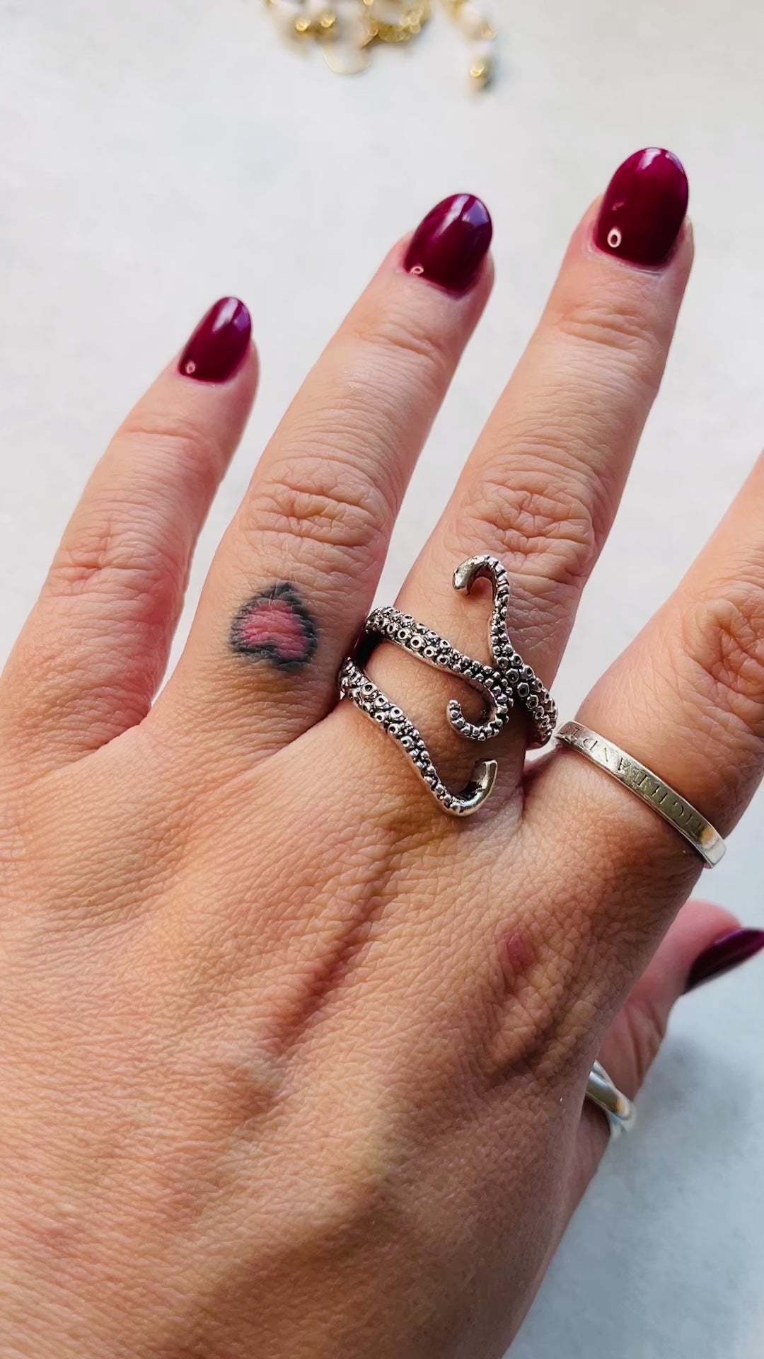 Octopus Tentacles Ring