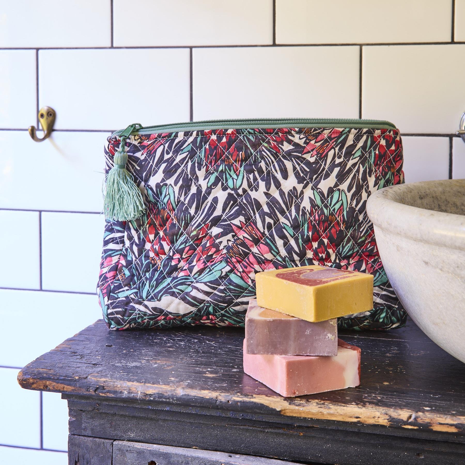 Margaret Preston Toiletry Purse - Protea Party