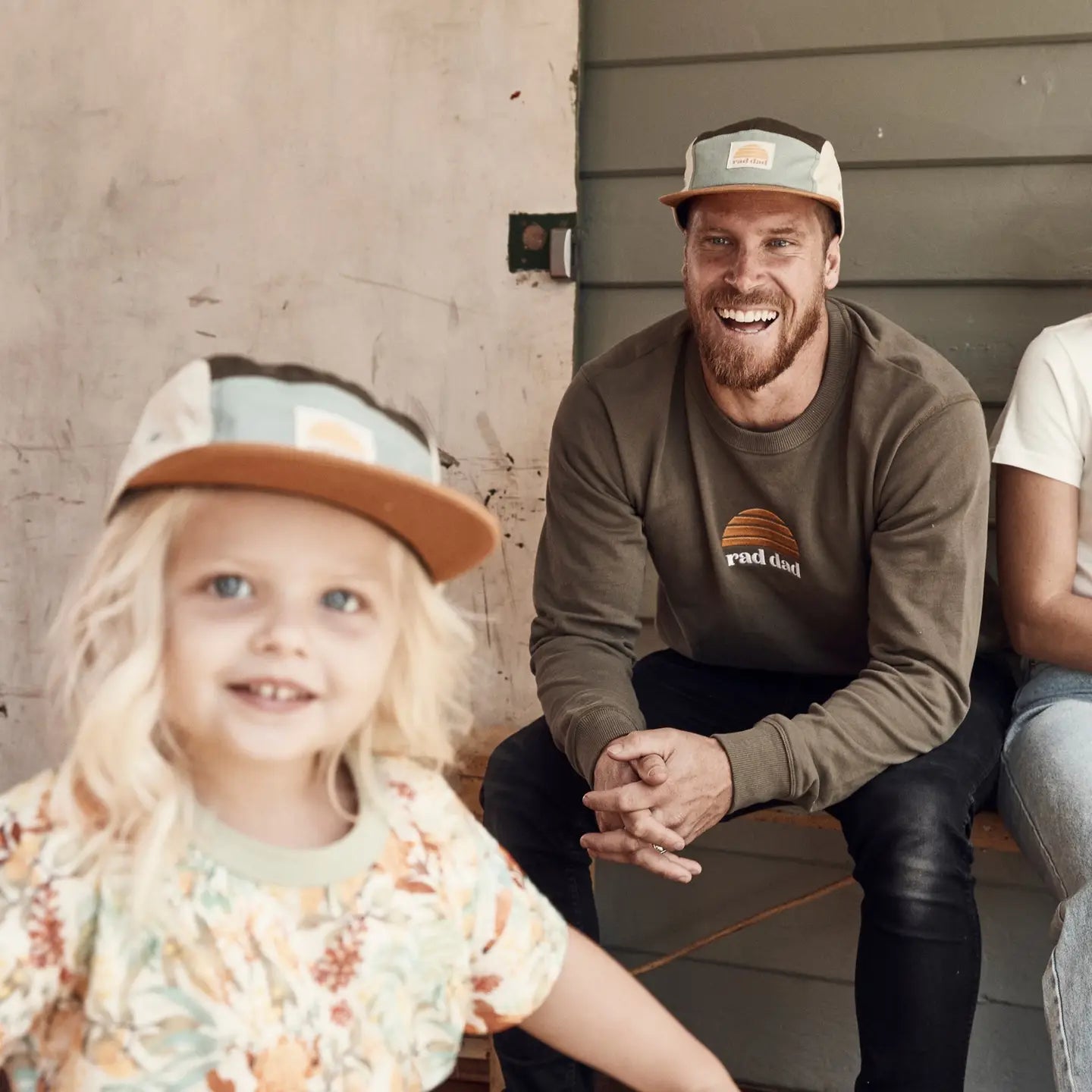 Rad Dad Spliced Panel Cap - Khaki