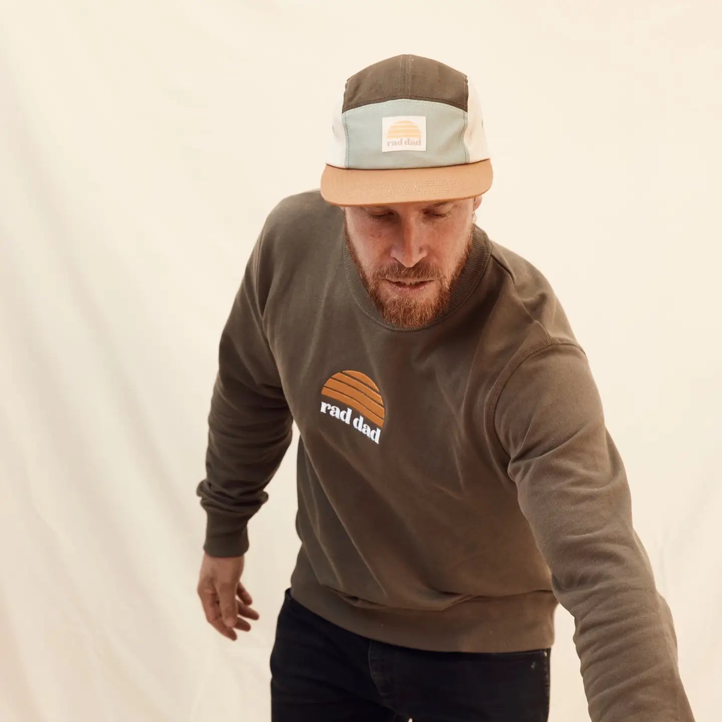 Rad Dad Spliced Panel Cap - Khaki