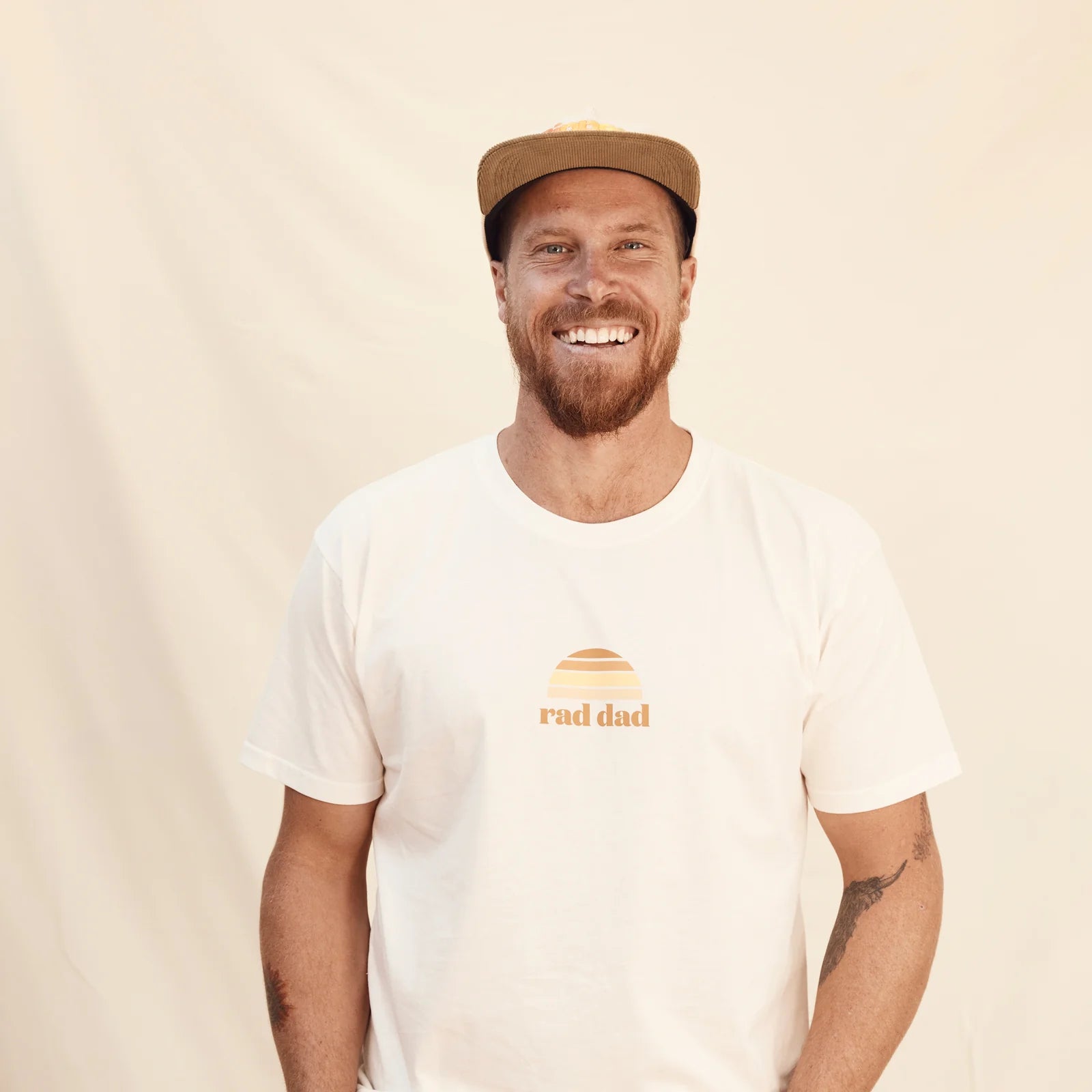 Rad Dad Tee -Natural