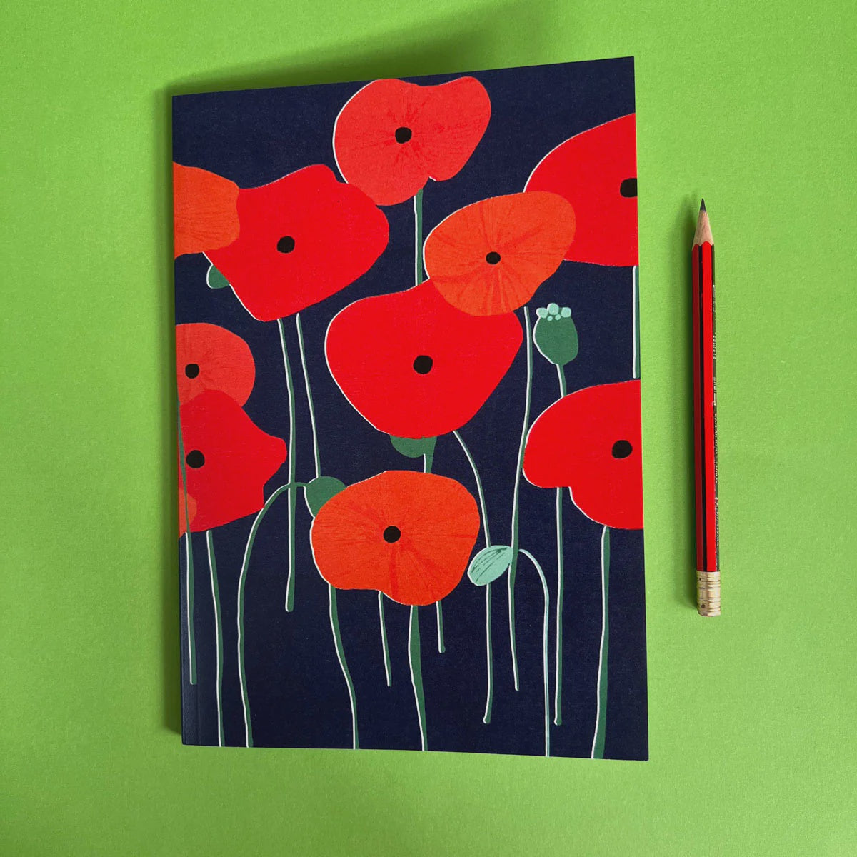 A5 Notebook - A Touch Of Red